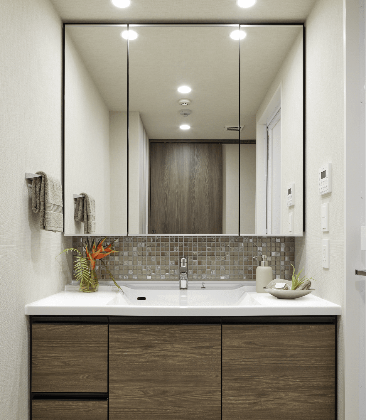 美しさと清潔感が気持ちいい空間