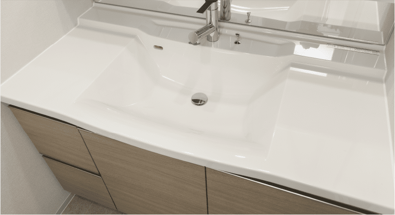 洗面化粧台カウンター