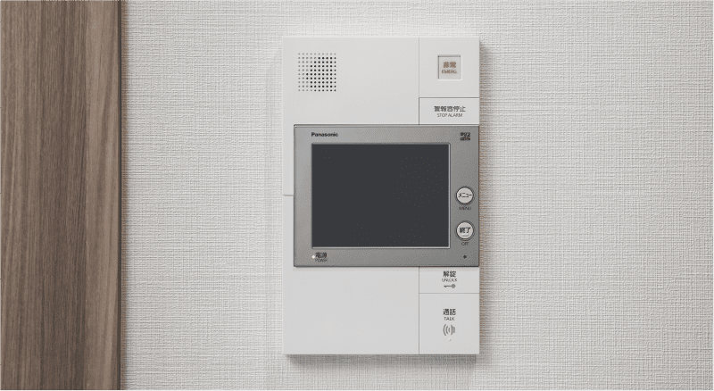 カラーモニター付インターホン