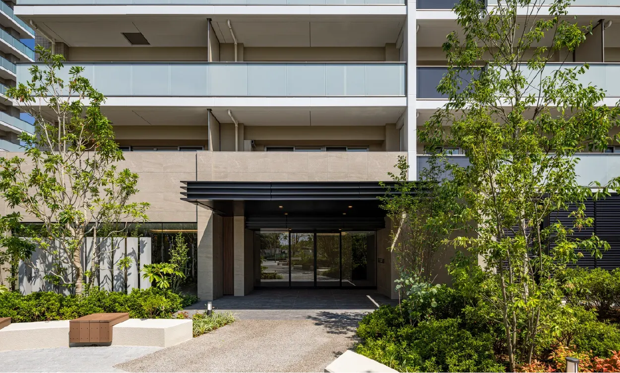 コージーグランデ　エントランスアプローチ