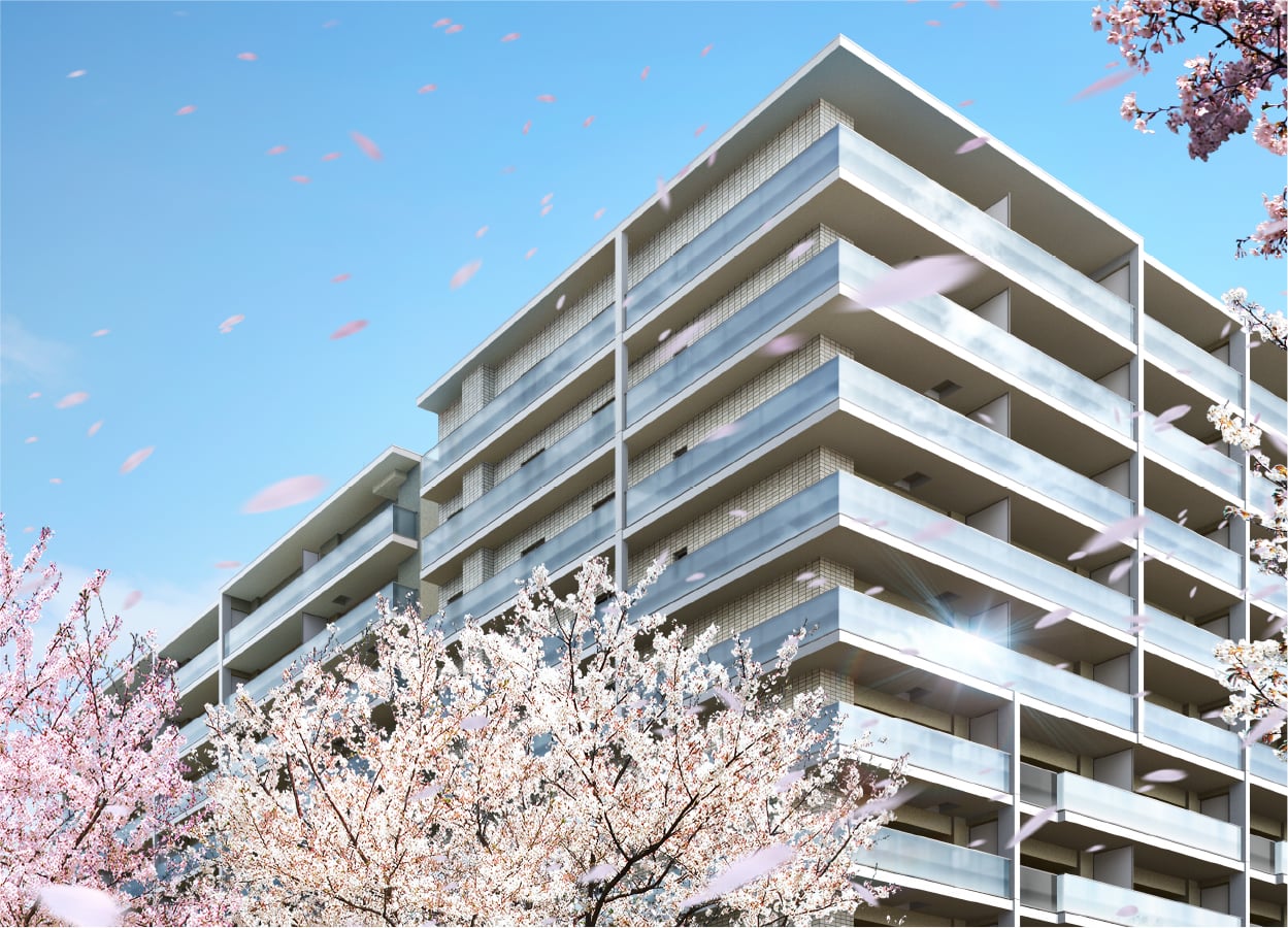 ［外観完成予想CG］