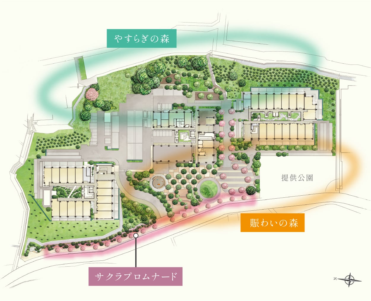 ［敷地配置図］